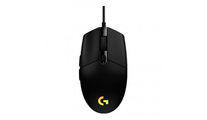 LOGITECH G102 LIGHTSYNC Corded Gaming Mouse - BLACK - USB - EER