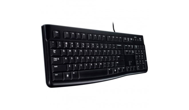 LOGITECH MK120 Corded Combo - BLACK - USB - NORDIC