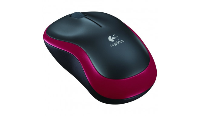 LOGITECH M185 Wireless Mouse - RED - EWR2