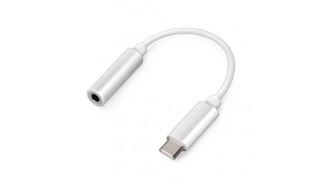 Setty adapter USB-C - 3,5mm, valge