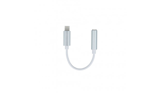 Setty adapter Lightning - audio jack 3,5mm white