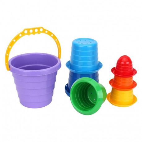 püramiidklotsid tassid pusle väikelapsele 2704