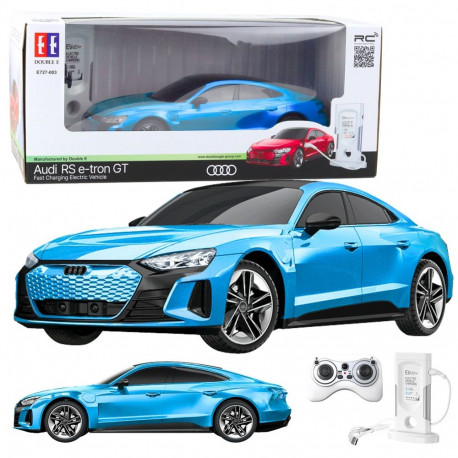 Audi kaugjuhtimisega auto RS E-tron GT 1:14, sinine