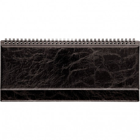 Lauakalender Classic, must, LUX kaas (kunstnahk) 2026a.