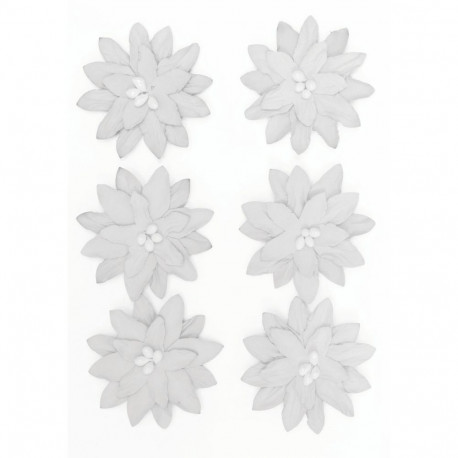 Paberlill Dalia - Valge