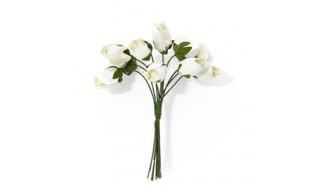 Paberlill Tulp - valge