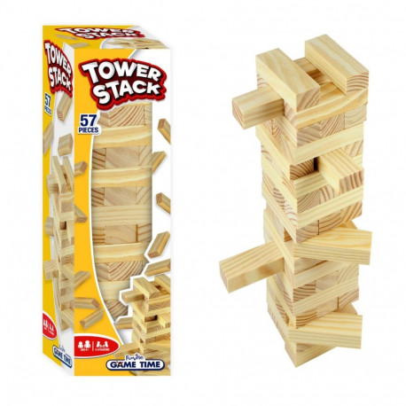 Lauamäng Tasakaalutorn puidust