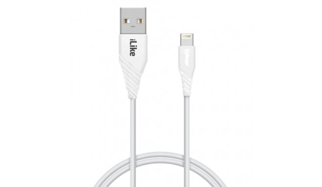 iLike - iLike Evelatus Charging Cable for lightning devices CCI01 White