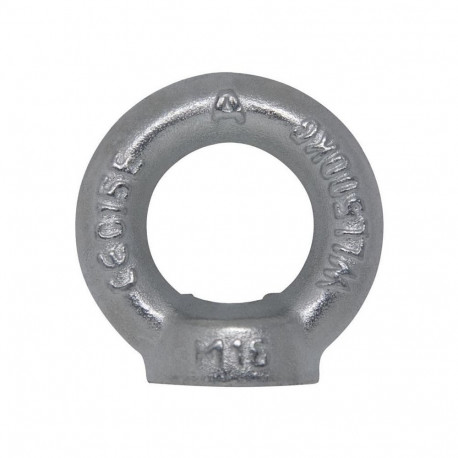 NUT EYE DIN582 M12 ZN(25)