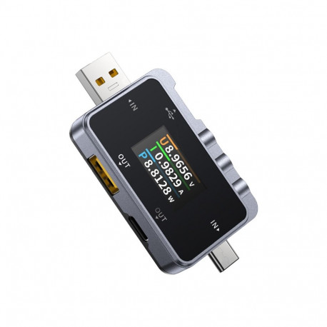 Tester USB 2w1 FNIRSI FNAC-28 USB-C USB-A