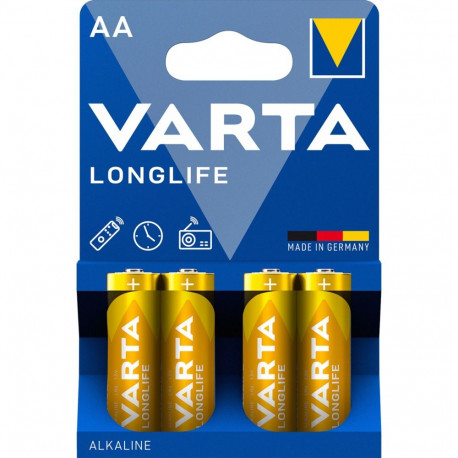 1x4 Varta Longlife Mignon AA LR 6