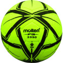 Indoor football F5G3350, Nadelfilz, synth. Leather, handsewn, yellow, TM Molten