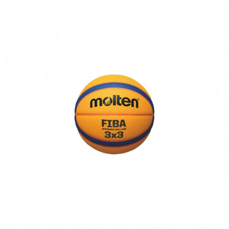 Basketball B33T5000,  synth. Leather, outdoor, blue/yellow/red, TM Molten