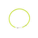 RING FLASH LIGHT USB NYLON, green 70cm