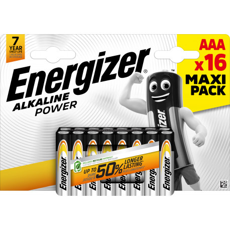 Energizer battery Alkaline Power AAA CHP16