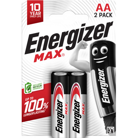 Energizer patarei Max Alkaline AA CP2