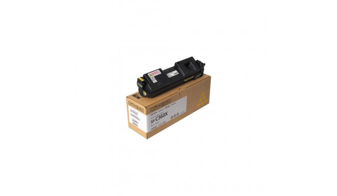 Ricoh SP C360X (408253) Toner Cartridge, Yellow