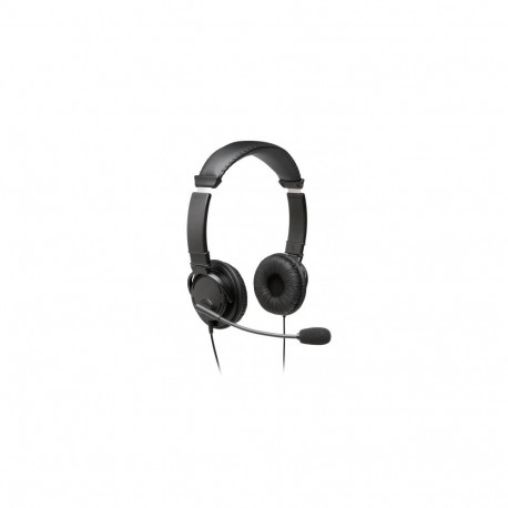 Kensington Classic Wired Headset, USB-A, Black