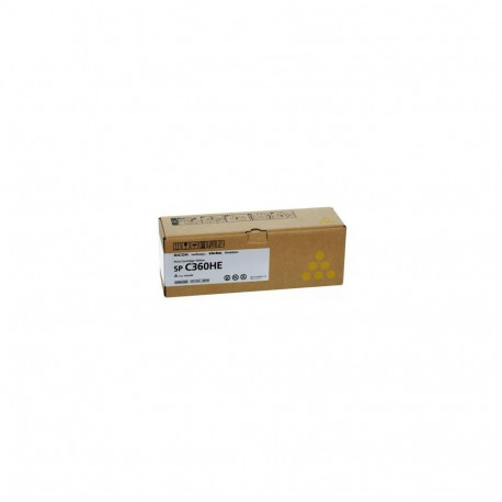 Ricoh SP C360HE (408187) Toner Cartridge, Yellow