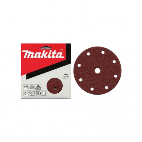 SANDING DISC MAKITA 150MM K40, 10PCS