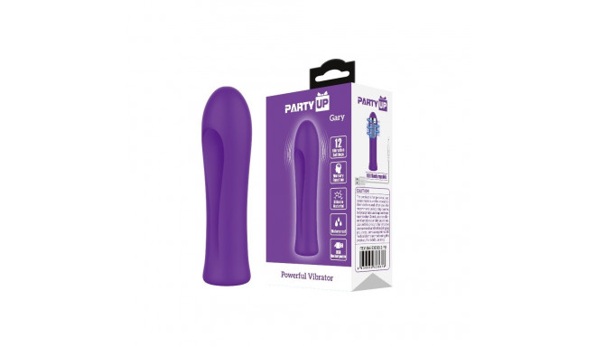 Gary Mini wibrator 12 mocnych wibracji fioletowy