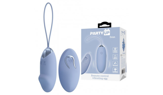 Ivan Zdalnie sterowane jajeczko wibrujące z 12 trybami