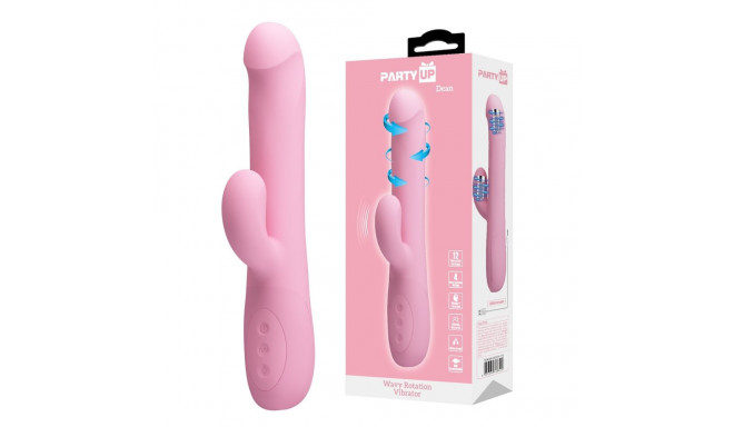 Dean jänes-vibraator 12 vibratsioonirežiimi ja 4 rotatsioonifunktsiooni