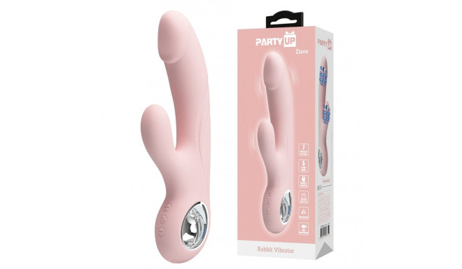 Dave küülikvibraator G-punkti ja kliitori topeltstimulatsiooniga