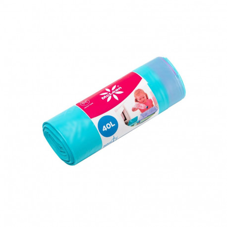 McLean köögi prügikastikott, nööritav, 40l (600x550mm), 15 tk/rull