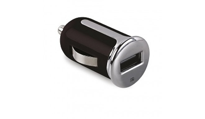 Celly autolaadija Turbo 1xUSB 2.4A, must