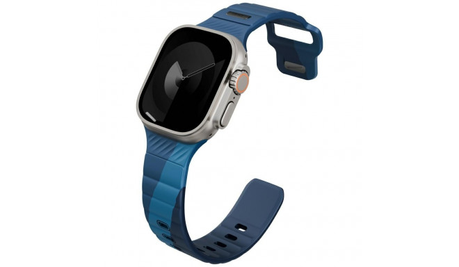 Uniq Stride De Rubber Strap for Apple Watch 44 / 45 / 46 / 49 mm - Blue