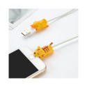 Duck-shaped phone cable cover