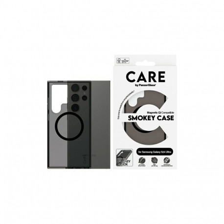 CARE by PanzerGlass Flagship QI Case for Samsung Galaxy S24 Ultra - Black
