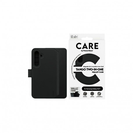 CARE by PanzerGlass Feature Tango 2in1 Wallet Case for Samsung Galaxy S24+ - Black