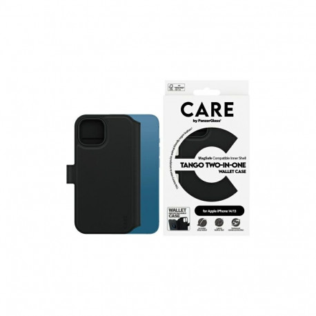 CARE by PanzerGlass Feature Tango 2in1 Wallet MagSafe Case for iPhone 13 / 14 - Black