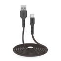 SBS TECABLETC3MTK USB-A - USB-C Cable 3m - Black SBS TECABLETC3MTK USB-A - USB-C Cable 3m - Black
