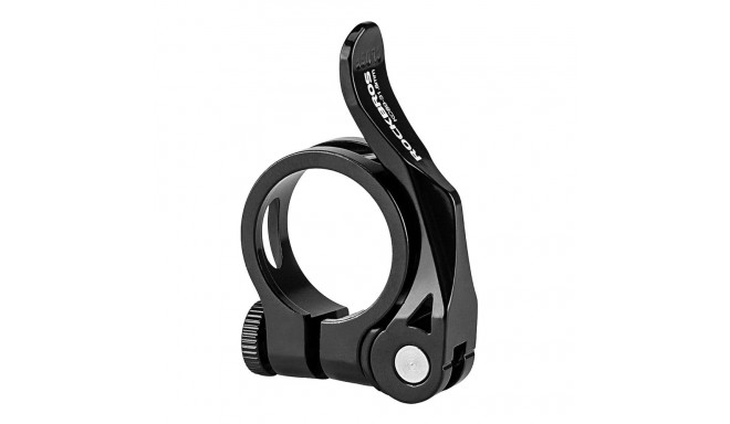 Rockbros 41210092001 bicycle seat clamp with quick release - black