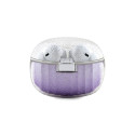Guess Glitter Gradient TWS Bluetooth headphones with docking station - purple