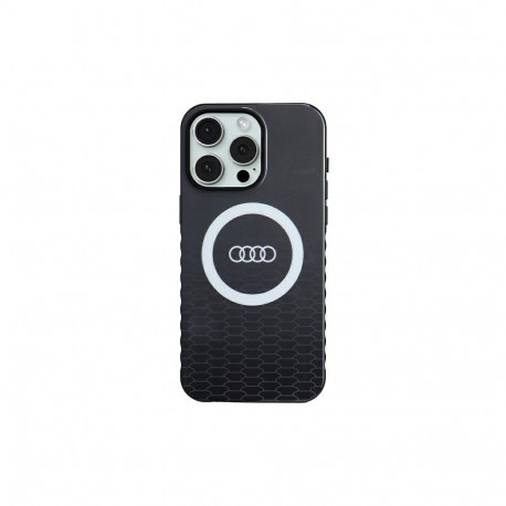 Audi IML Big Logo MagSafe case for iPhone 15 Pro Max - black