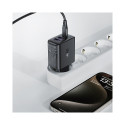 Acefast A57 PD 35W GaN charger 2 x USB-A + USB-C with 3 ports - black