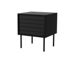 Cama Bedside cabinet, 2 pcs. CORTINA 45x40x51 black