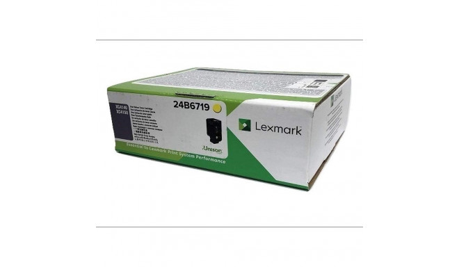 Lexmark tonerkassett 24B6719 originaalne, kollane