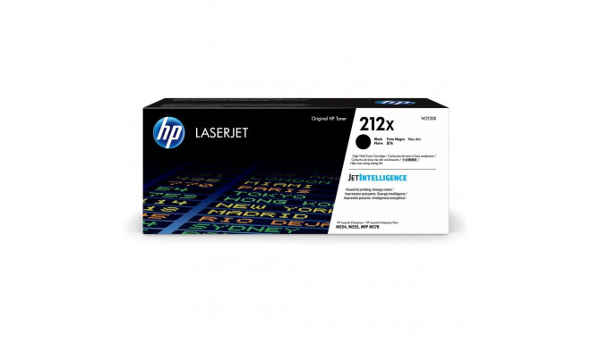 HP 212X suure tootlikkusega must originaal LaserJet toonerikassett