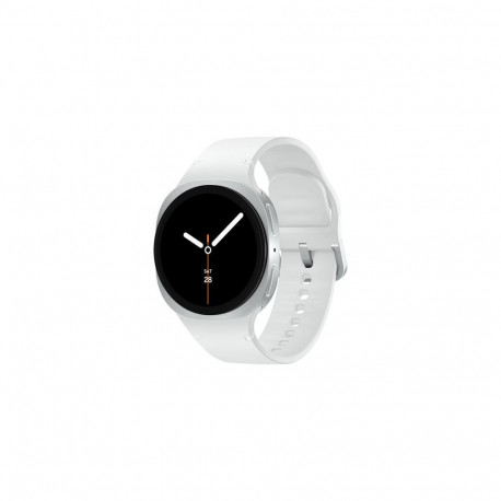 Samsung Galaxy Watch 8 3.3 cm (1.3") AMOLED 40 mm Digital 438 x 438 pixels Touchscreen Silver W