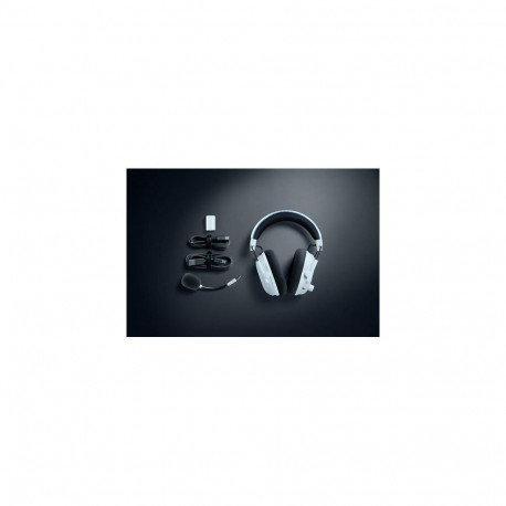 Razer BlackShark V3 Pro Headset Wired &amp; Wireless Head-band Gaming USB Type-A Bluetooth White