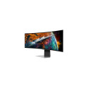 Samsung G95SC computer monitor 124.5 cm (49") 5120 x 1440 pixels Dual QHD OLED Silver