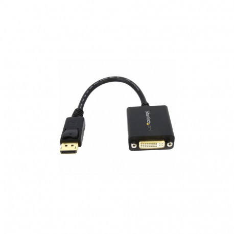 StarTech.com DisplayPort to DVI Adapter - DisplayPort to DVI-D Adapter Video Converter 1080p - DP 1.