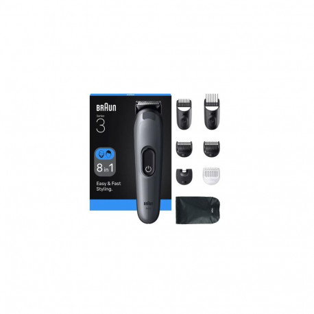 Braun AIO3540 hair trimmers/clipper Black, Grey 14 Nickel-Metal Hydride (NiMH)