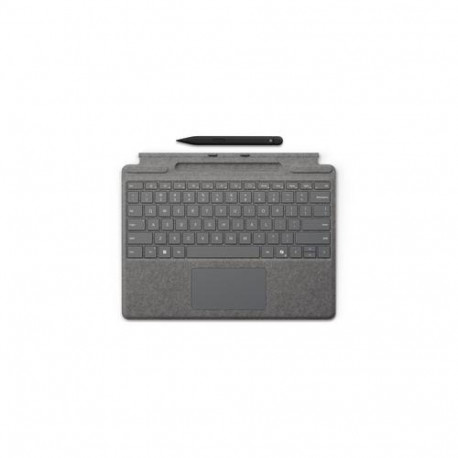 Microsoft Surface Pro Keyboard with Slim Pen QWERTZ German Microsoft Cover port Platinum