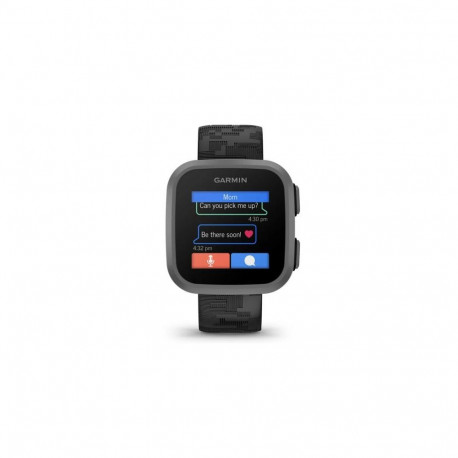 Garmin Bounce 3.3 cm (1.3") LCD 42 mm Digital 240 x 240 pixels Touchscreen 4G Black Wi-Fi GPS (